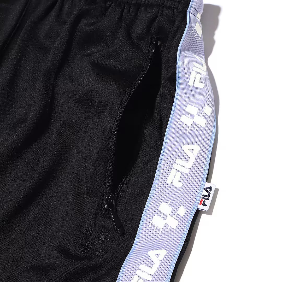 FILA × YONAKA トラック  パンツ（ブラック）