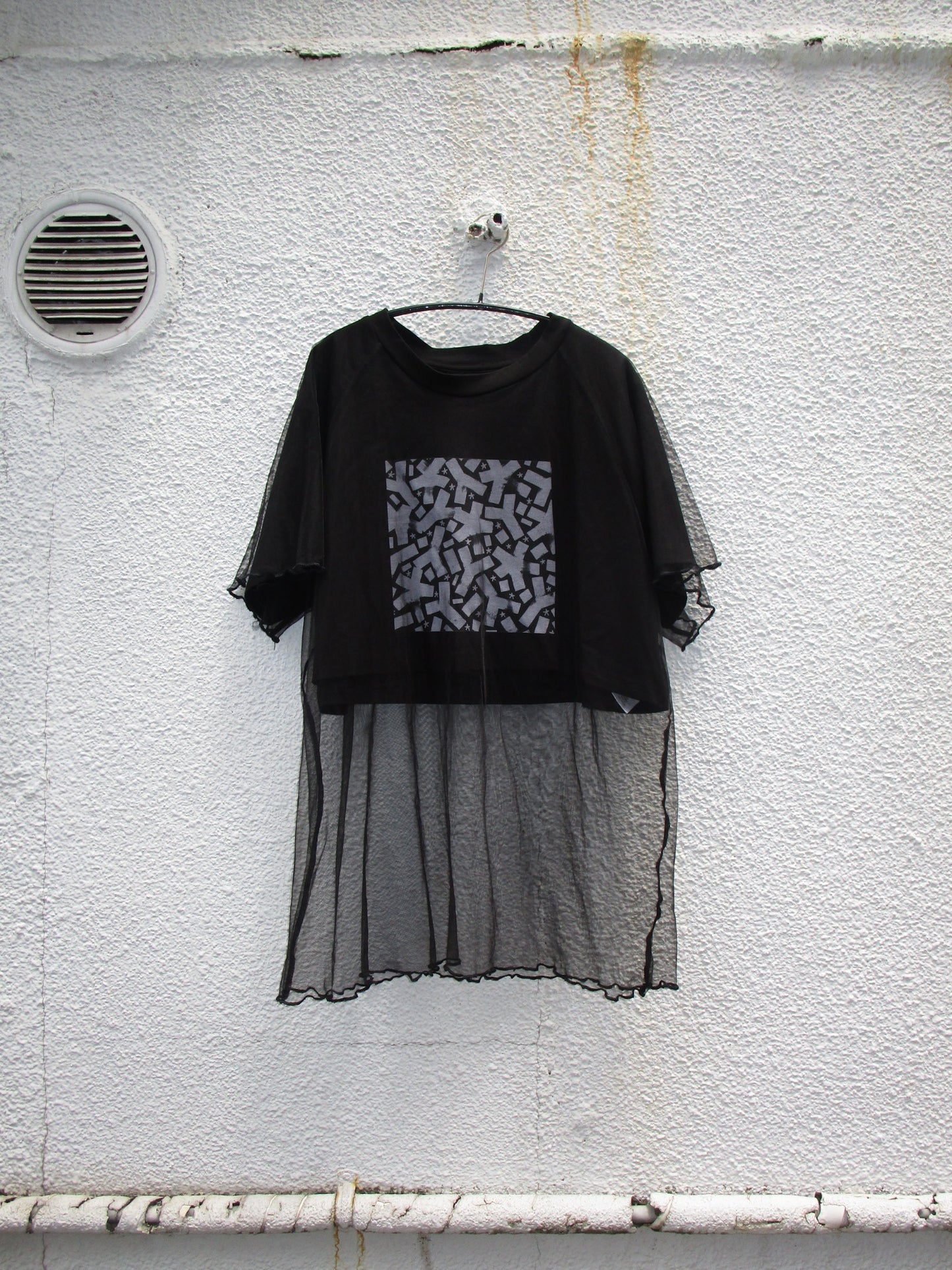YONAKA x Eric Haze アートシアードッキングTシャツ ショート