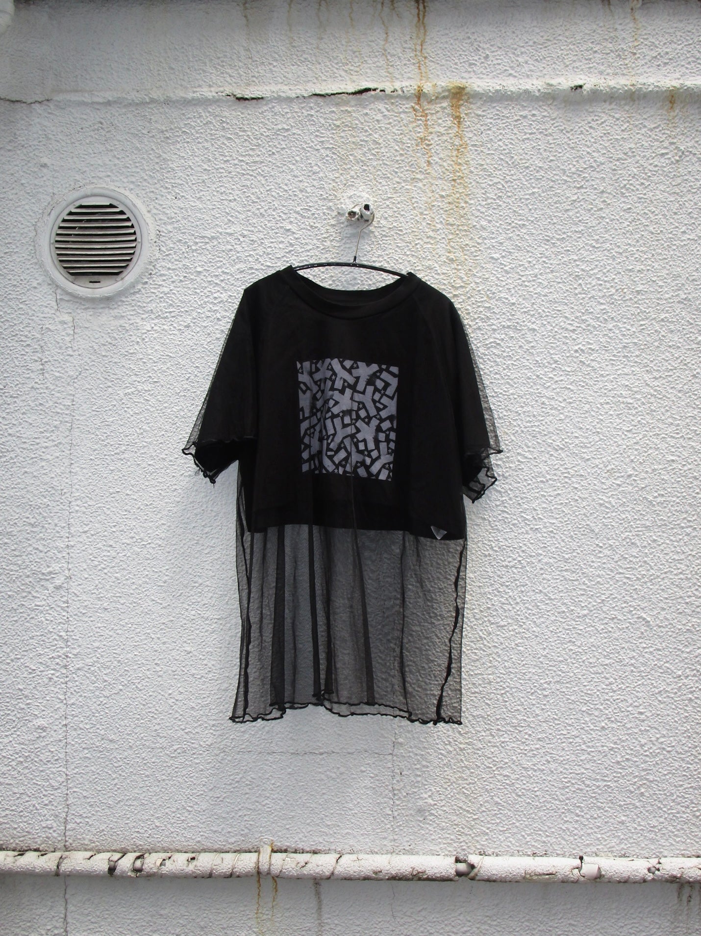 YONAKA x Eric Haze アートシアードッキングTシャツ ショート