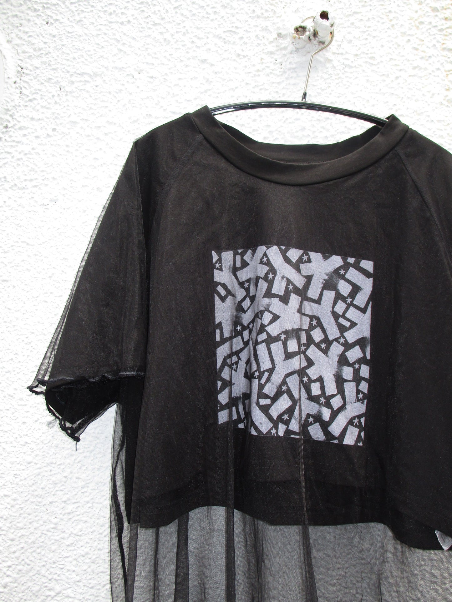 YONAKA x Eric Haze アートシアードッキングTシャツ ショート