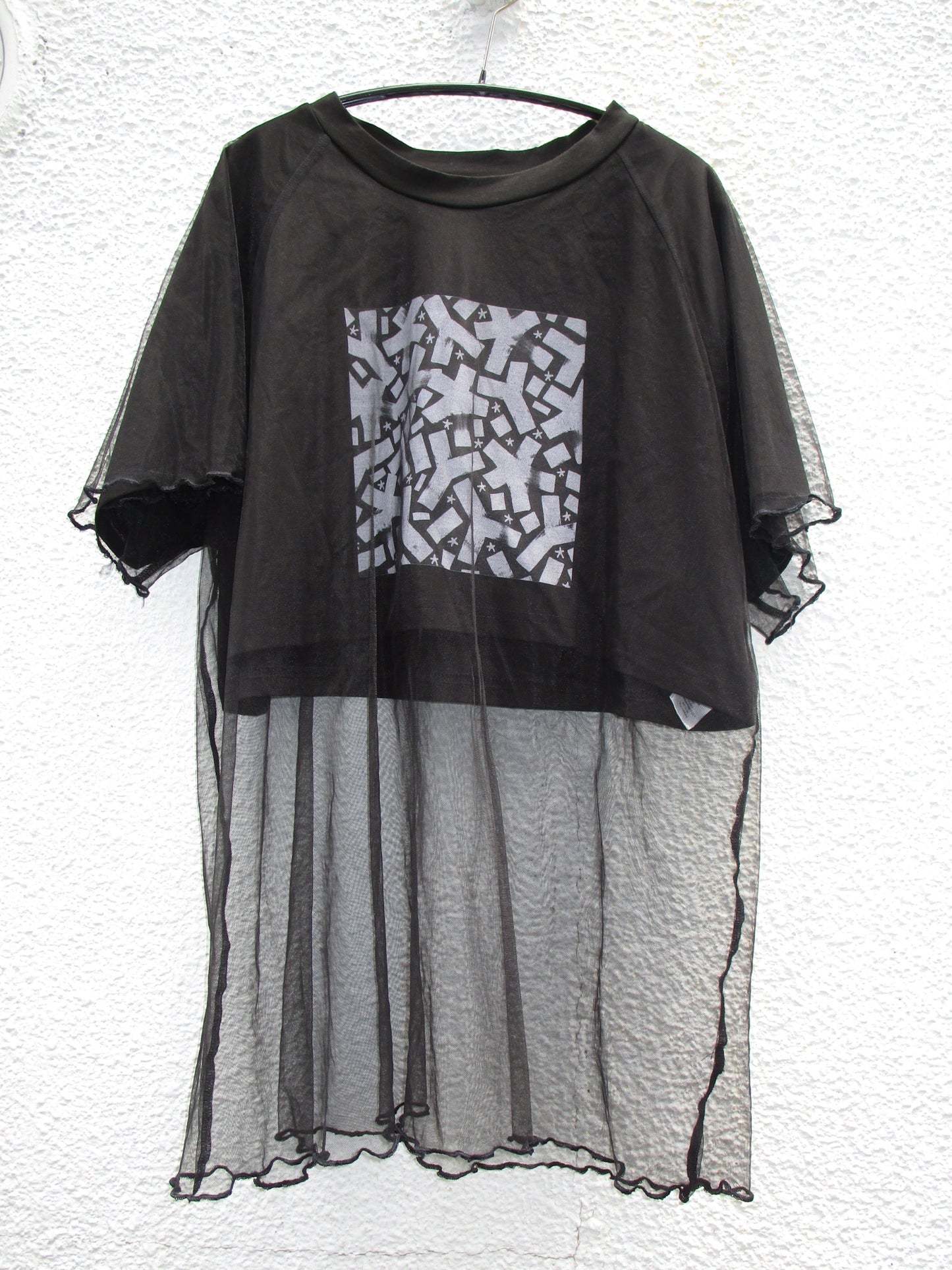 YONAKA x Eric Haze アートシアードッキングTシャツ ショート